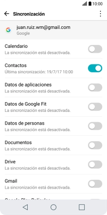 Pulsa la tecla de inicio para terminar y regresar a la pantalla de inicio.