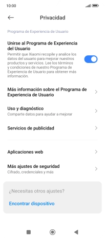 Pulsa Más ajustes de seguridad.