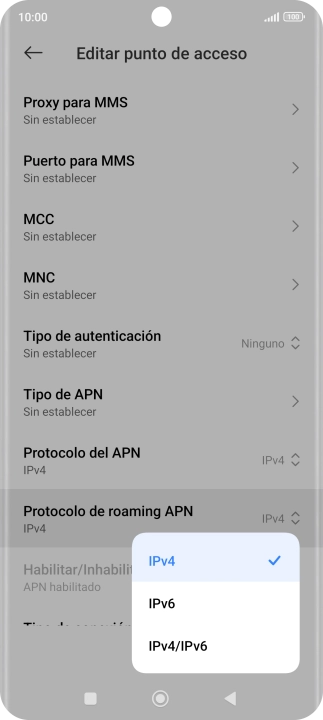 Pulsa IPv4.