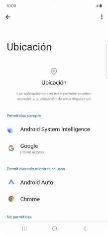 Pulsa la app deseada.