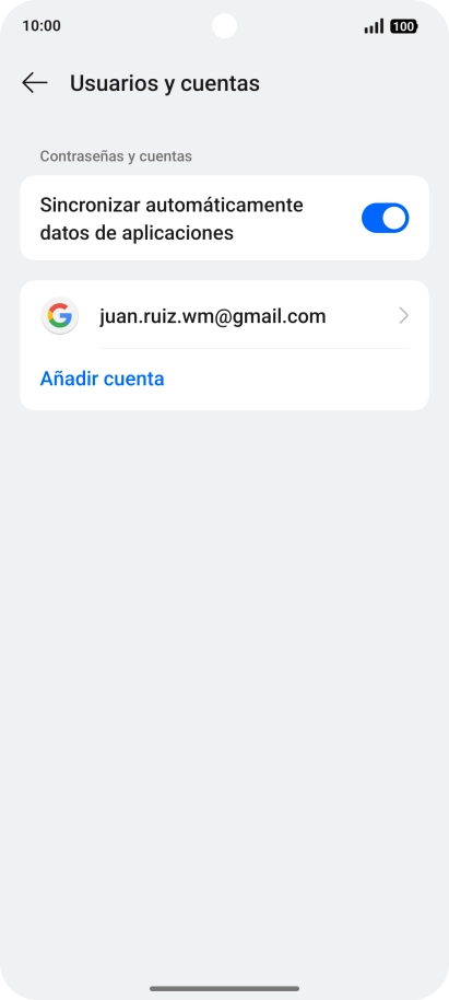 Desliza el dedo hacia arriba desde la parte inferior de la pantalla para terminar y volver a la pantalla de inicio.