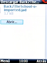 Selecciona Abrir... y sigue las indicaciones de la pantalla para instalar la app.