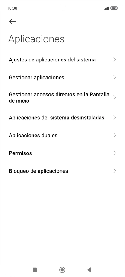 Pulsa Gestionar aplicaciones.