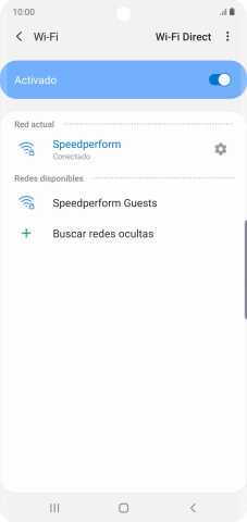 Pulsa la tecla de inicio para terminar y regresar a la pantalla de inicio.