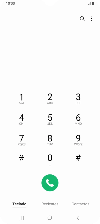Pulsa el icono de menú.