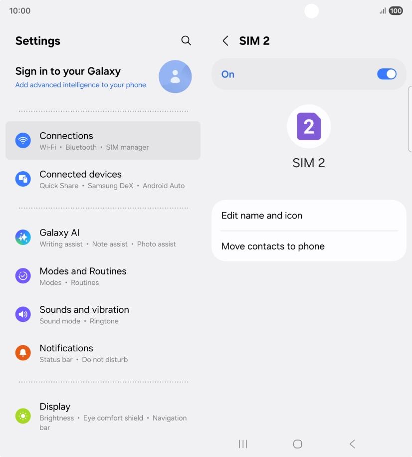 Press the indicator to turn use of the price plan on or off.