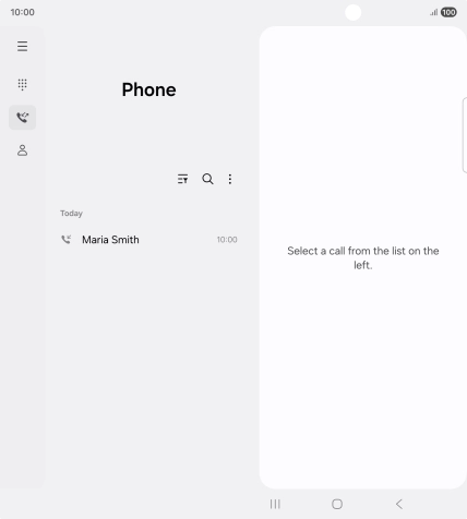 Press the required number.