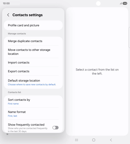 Press Merge duplicate contacts.