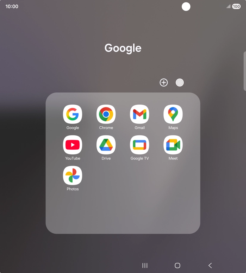 Open YouTube and go to the required video.