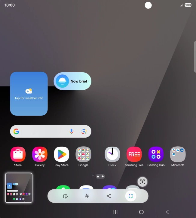 To edit your screenshot, press the screenshot and follow the instructions on the screen to make the required changes.