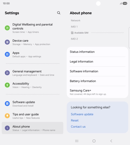 Press Software information.