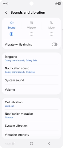 Press Ringtone.