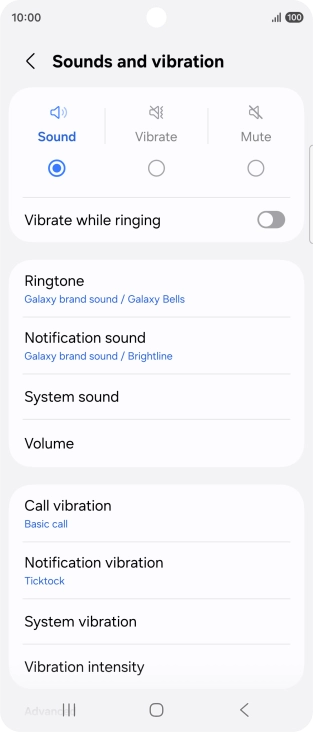 Press Ringtone.