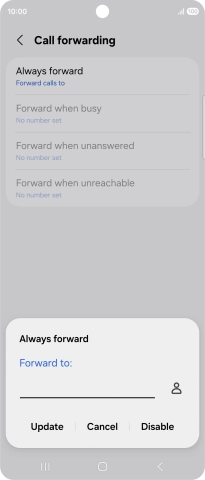 Press Disable. Press Disable.