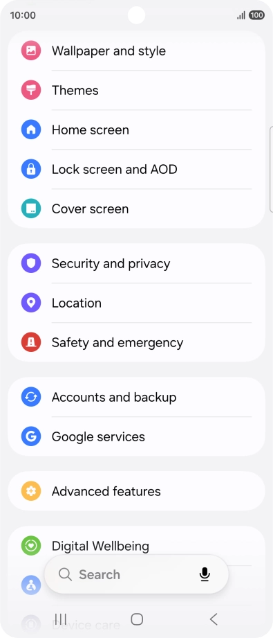Press Accounts and backup.