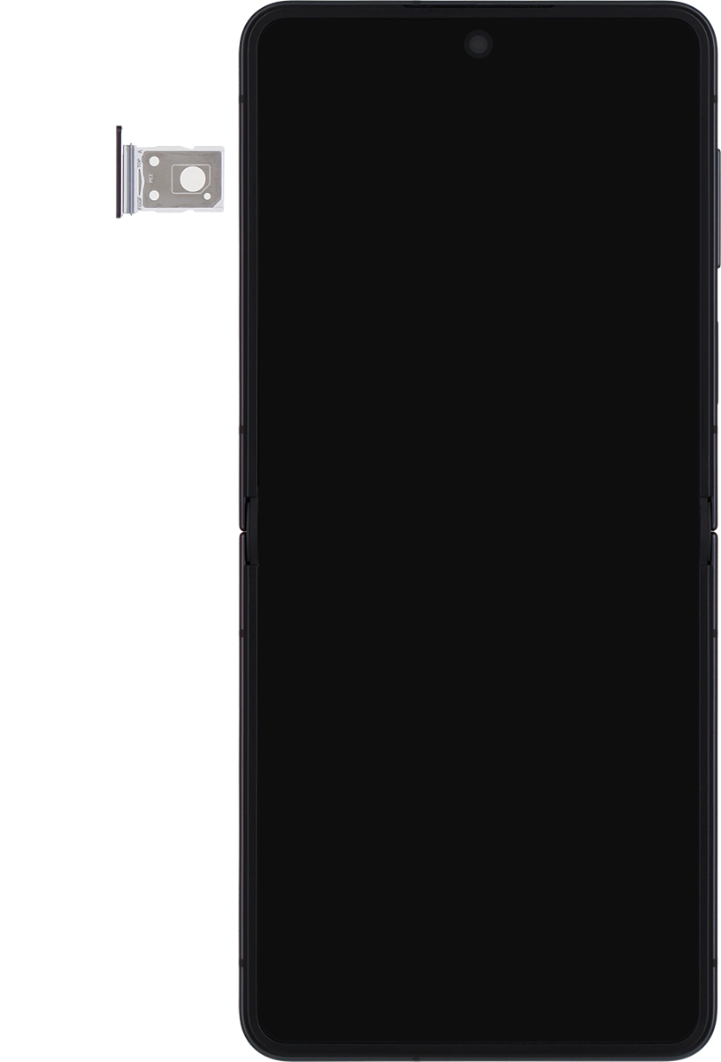 Turn your SIM as illustrated in the SIM holder and place it in the SIM holder.