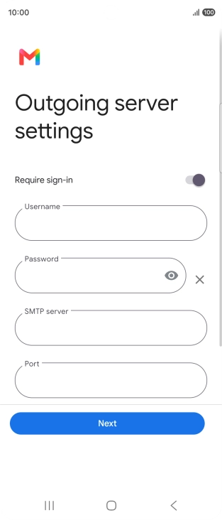 Press the indicator next to Press the indicator next to