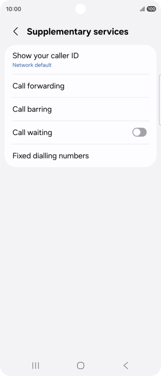 Press the indicator next to Press the indicator next to