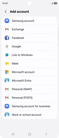 Press Google.