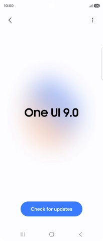 Press Check for updates. If a new software version is available, it's displayed. Follow the instructions on the screen to update the phone software.