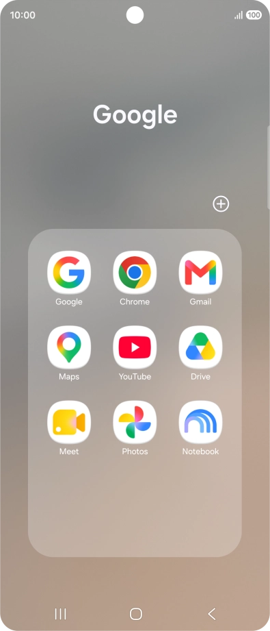 Open YouTube and go to the required video.