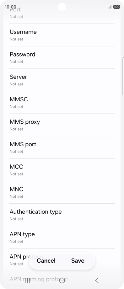 Press MCC.