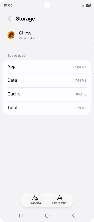 Press Clear cache. Press Clear cache.
