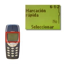 Vaya a Marcación rápida y pulse Seleccionar.