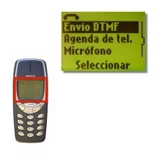 Vaya a Envío DTMF y pulse Seleccionar.
