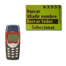 Vaya a Borrar todos y pulse Seleccionar.