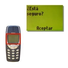 La pantalla muestra ¿Está seguro?, pulse Aceptar.
