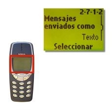 Mensajes enviados como, véase 3b.