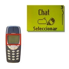 Vaya a Chat y pulse Seleccionar.