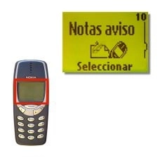 Vaya a Notas aviso y pulse Seleccionar.