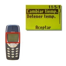 Elija Cambiar tiemp. y pulse Aceptar.