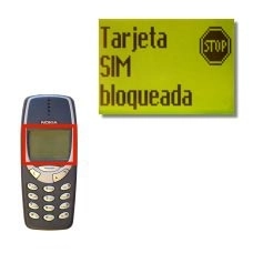 La pantalla muestra durante unos instantes Tarjeta SIM bloqueada y después Código PUK: Introduzca el código PUK y pulse OK.
