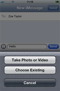 Press Choose Existing.Go to the required folder.