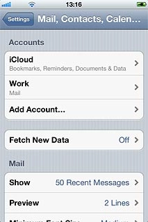 Press Add Account....