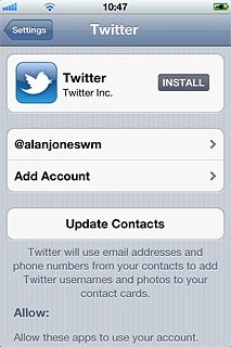 Press INSTALL.If you're asked to log on, log on with your Apple ID.Wait a moment while the application is installed.