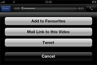 Press Mail Link to this Video.Key in the first letters of the required contact.Matching contacts are displayed.