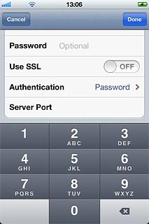 Key in 25 and press OK.