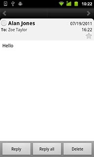 Press Reply.Write your email message.