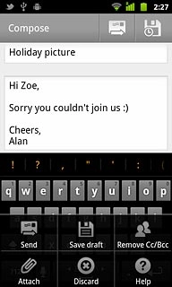 Press Attach.Go to the required folder.