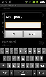 Key in 10.202.002.060 and press OK.