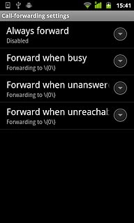 Forward when busy