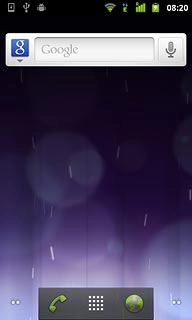 Press the phone icon.