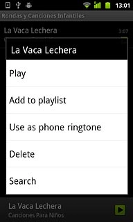 Press Add to playlist.