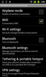 Press Tethering & portable hotspot.