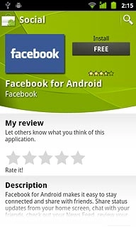 Press the field below Install.