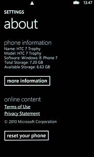 Press reset your phone.